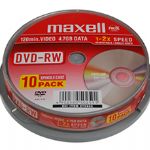 MAXELL DVD-RW VCAM 30 DAKIKA 10LU CAKEBOX - 275936.35.