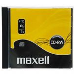 MAXELL CD-RW 12X 10MM KUTULU TEKL - 626001.02.TW