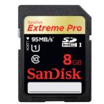 8GB SD KART 95Mb/s EXT PRO C10 SANDISK SDSDXPA-008G-X46