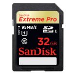 32GB SD KART 95Mb/s EXT PRO C10 SANDISK SDSDXPA-032G-X46