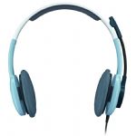 LOGITECH H250 KABLOLU ICEBLUE MAVI HEADSET 981-000377