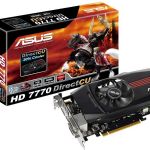 ASUS HD7770 DIRECTCU V2 1GB 128B 16X DDR5 2DVI+HDMI+DP