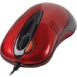 A4 TECH N50F-3 V-TRACK OPTIK USB KIRMIZI MOUSE