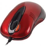 A4 TECH N50F-3 V-TRACK OPTIK USB KIRMIZI MOUSE