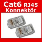 CODEGEN CAT-6 RJ-45 KONNEKTR ALTIN KAPLAMA 100LU