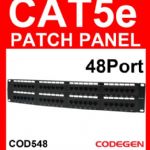 CODEGEN 48 PORT CAT-5 PATCH PANEL