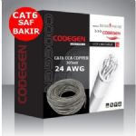 CODEGEN CAT-6 UTP 305M 23AWG SAF BAKIR KABLO