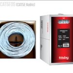 FRISBY CAT-5E UTP KABLO 305m 24AWG GRI