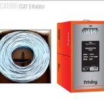 FRISBY CAT6 UTP KABLO 305M 23AWG GRI