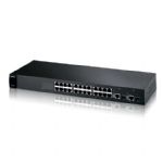 ZYXEL ES1100-24G 24 PORT 10/100+2XDUAL SFP PORT YNETLEMEZ SWITCH