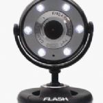 FLASH S300E-S PC USB SYAH WEBCAM