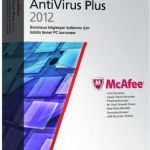 MCAFEE ANTIVIRUS PLUS FIREWALL 2012 1 KULLANICI