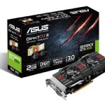 ASUS GTX660 DIRECTCU2 2GB 192B 16X DDR5 DVI+2HDMI+DP