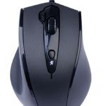 A4 TECH D-810FX-1 HOLELESS USB SYAH MOUSE