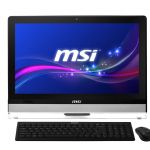 MSI AIO 21.5 AE2212G-009TR i5-3470 4G 1TB W8 GT630M/2G 10p Dokunmatik IPS Siyah