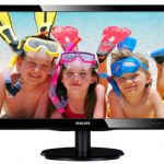 19 PHILIPS 190V4LSB/01 LED 5MS 16:10 SYAH D-SUB+DVI