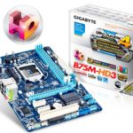 GIGABYTE B75M-HD3 DDR3 SES VGA GLAN 16X