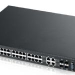 ZYXEL ES3500-24HP 24 PORT 10/100+4XDUAL SFP L2 YNETLEBLR POE SWITCH