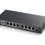 ZYXEL GS1100-8HP 8 PORT 4X10/100/1000+4XPOE PORT YNETLEMEZ POE SWITCH