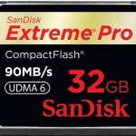 32 GB CF KART 160Mb/s EXT PRO SANDISK SDCFXPS-032G-X46