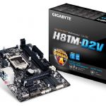 GIGABYTE H81M-D2V DDR3 SES VGA GLAN 16X