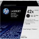 HP Q5942XD (42X) SIYAH IKILI PAKET LASERJET TONER KARTUSU