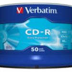 VERBATIM 43351  CD-R EXTRA PROTECTION 700MB 52X80 50 LI CAKEBOX