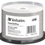 VERBATIM 43756  CD-R AZO TERMAL WIDE PRINTABLE 700MB 52X80 50 LI CAKEBOX