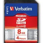 VERBATIM 43961 SDHC 8GB CLASS-10 SD KART