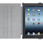 TRUST 18702 IPAD SKIN&FOLIO CROC STAND&KILIF-SIYAH